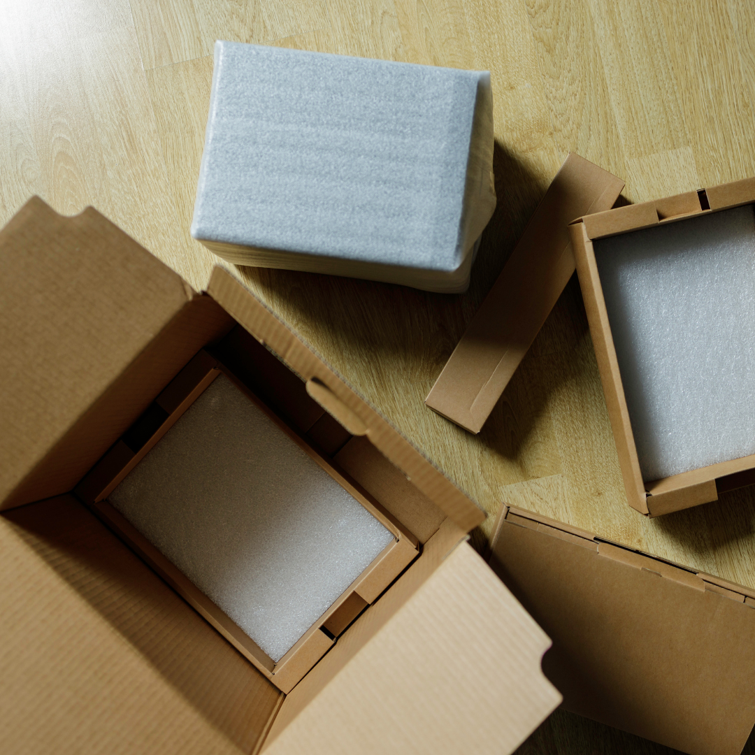 Caixa de papelão usada no Brás – Washi Embalagens | Economia, resistência e pronta entrega